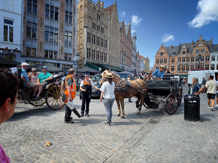 Voetpatrouille klist winkel- en gauwdief in Brugse winkelstraat