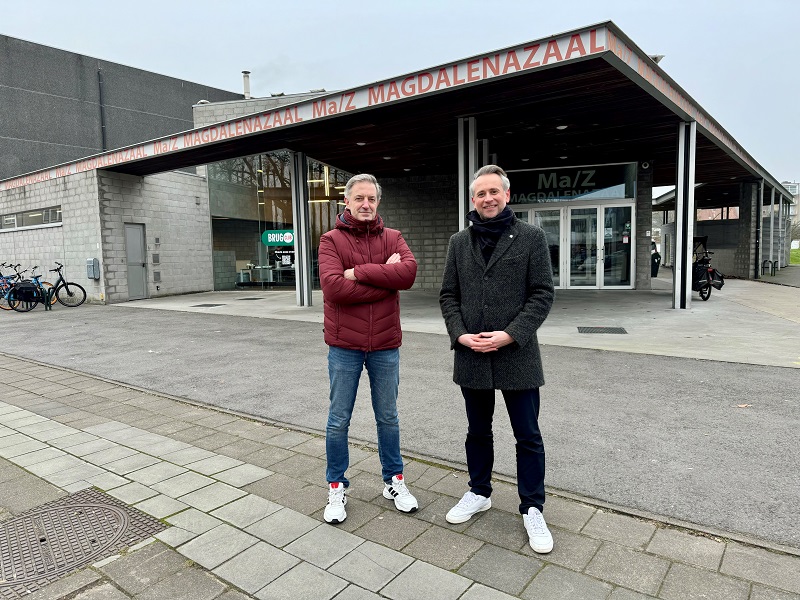 Duurzame toekomst voor Brugse Magdalenazaal met noodzakelijke dakwerkzaamheden en energiebesparende maatregelen