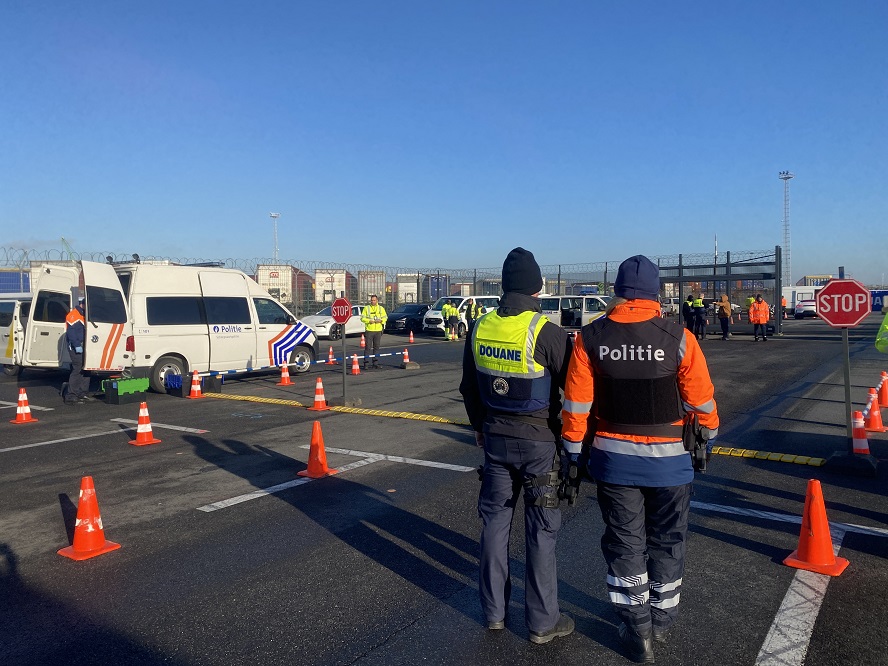 Resultaten grootscheepse verkeersactie Zeebrugge